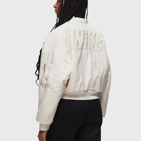 Nike Reversible Faux Fur Bomber - Picture 1 of 8